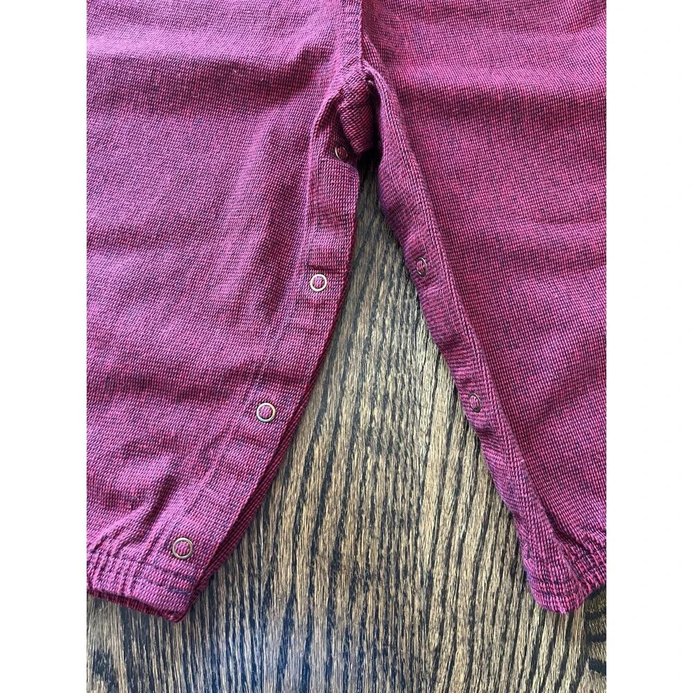 Vintage OshKosh B'Gosh Vestbak Overalls Jumper - Red/Black Grid (24M)